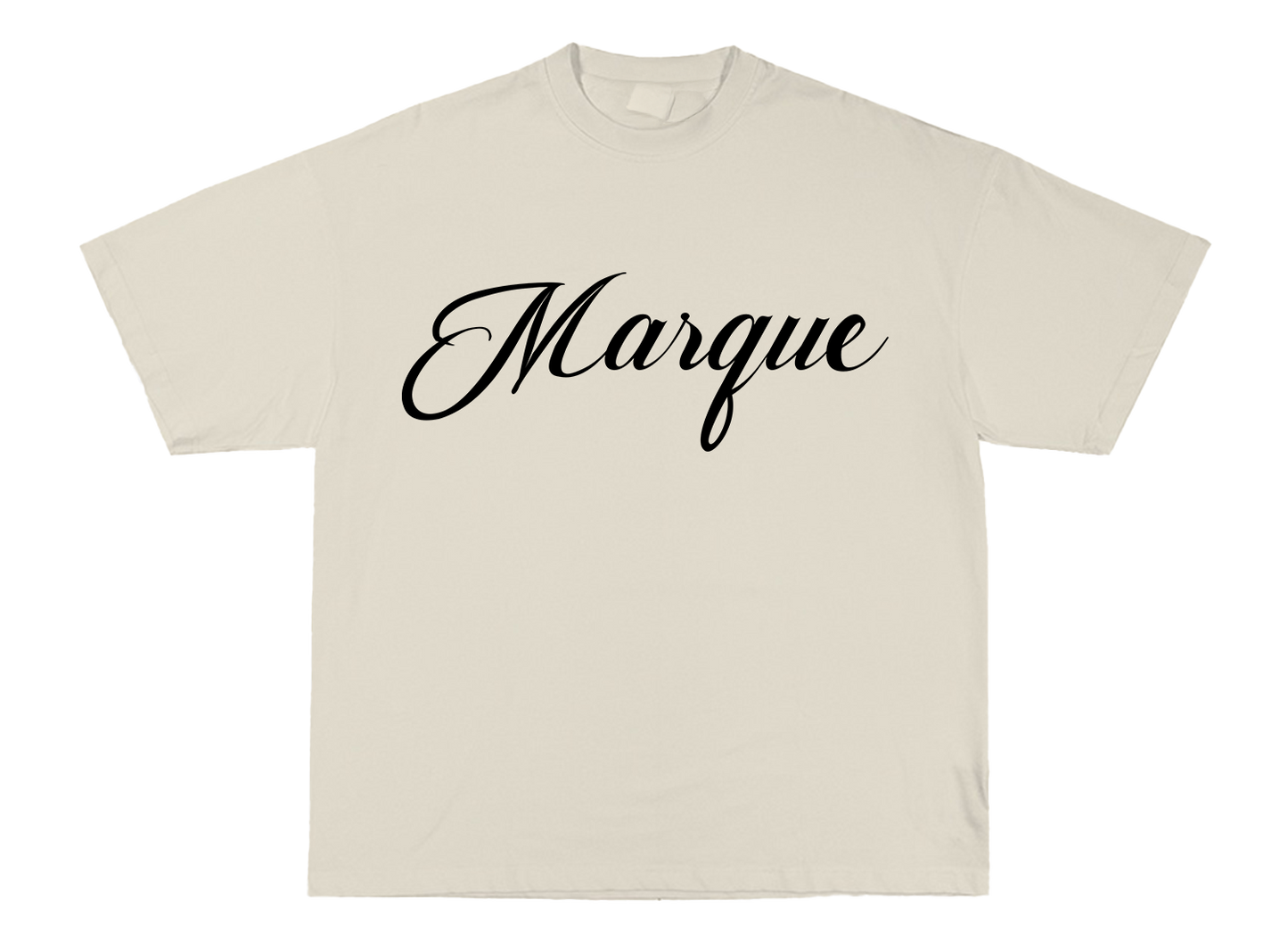 Marque Oversized Off white Tee