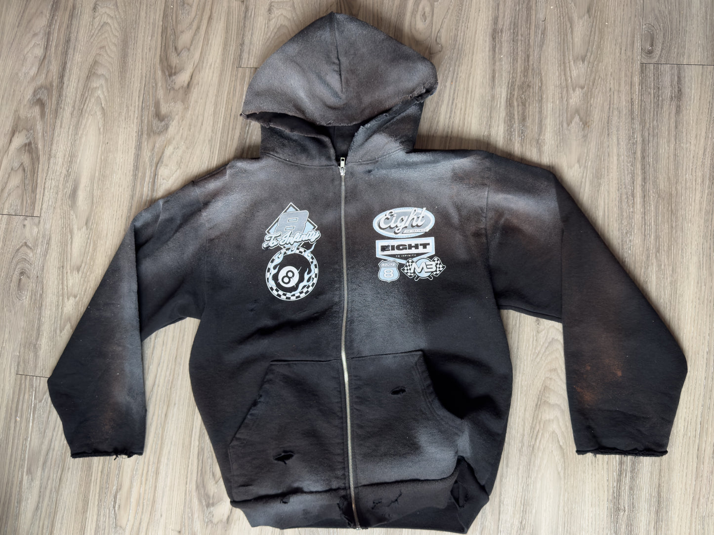 1 of 1 8 to infinity Racer Zip Vintage (Rare)