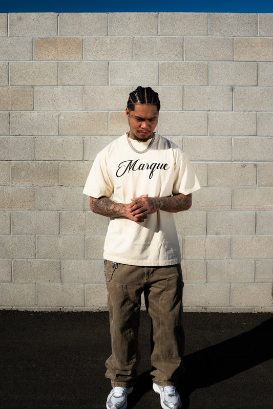 Marque Oversized Off white Tee